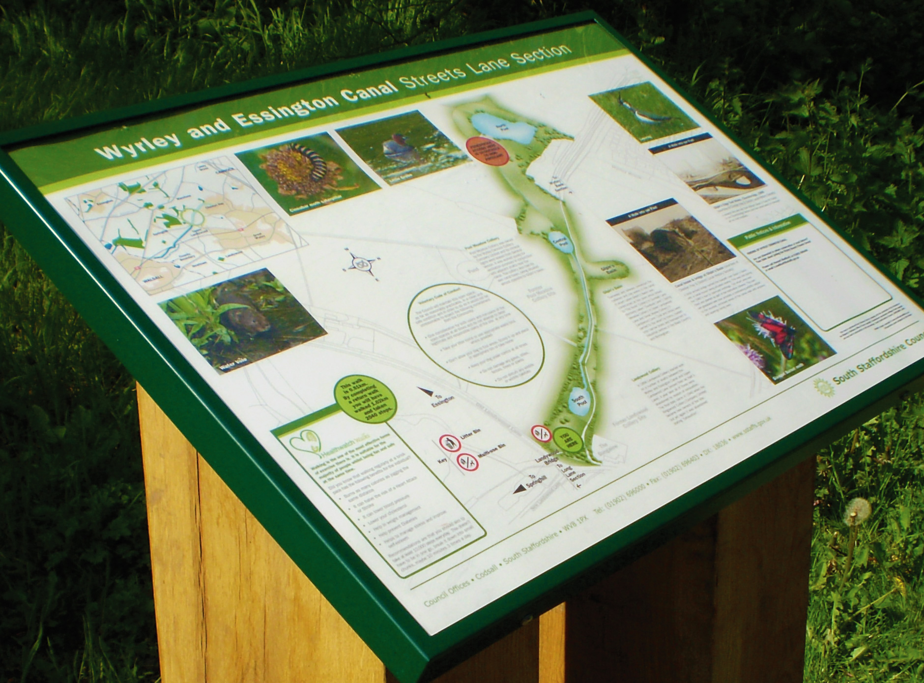 Open Space interpretation panels