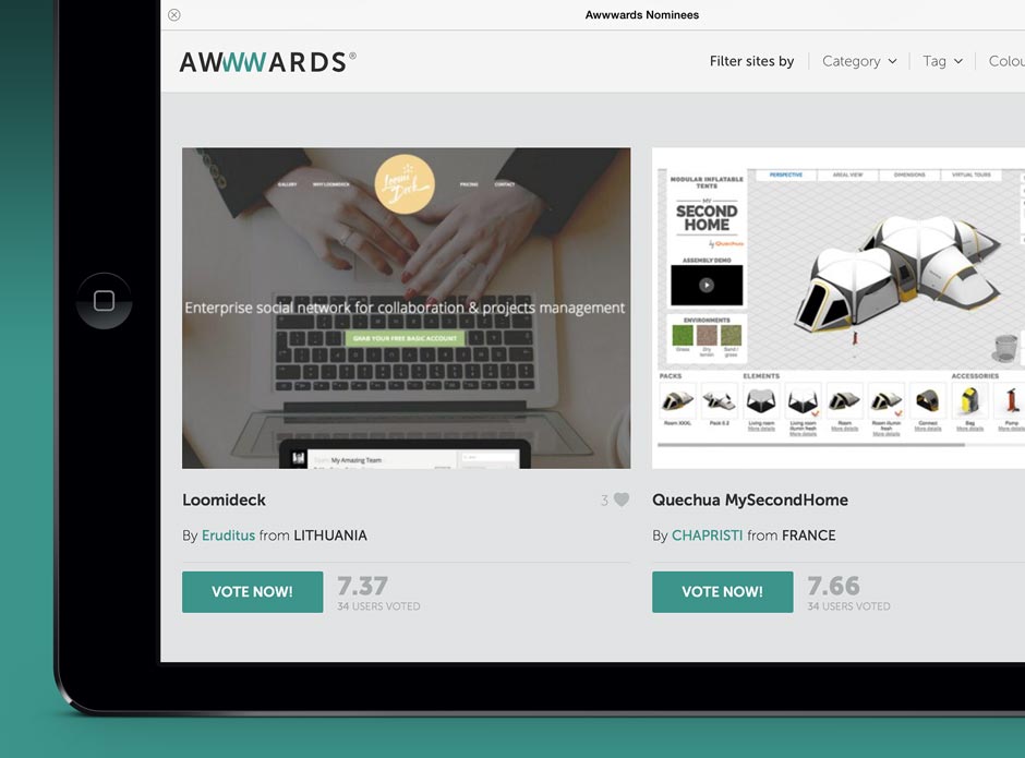 Awwwards Website Awards