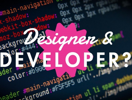 Designer & Developer Coding