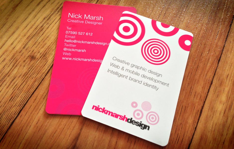 Nick Marsh Business Cards
